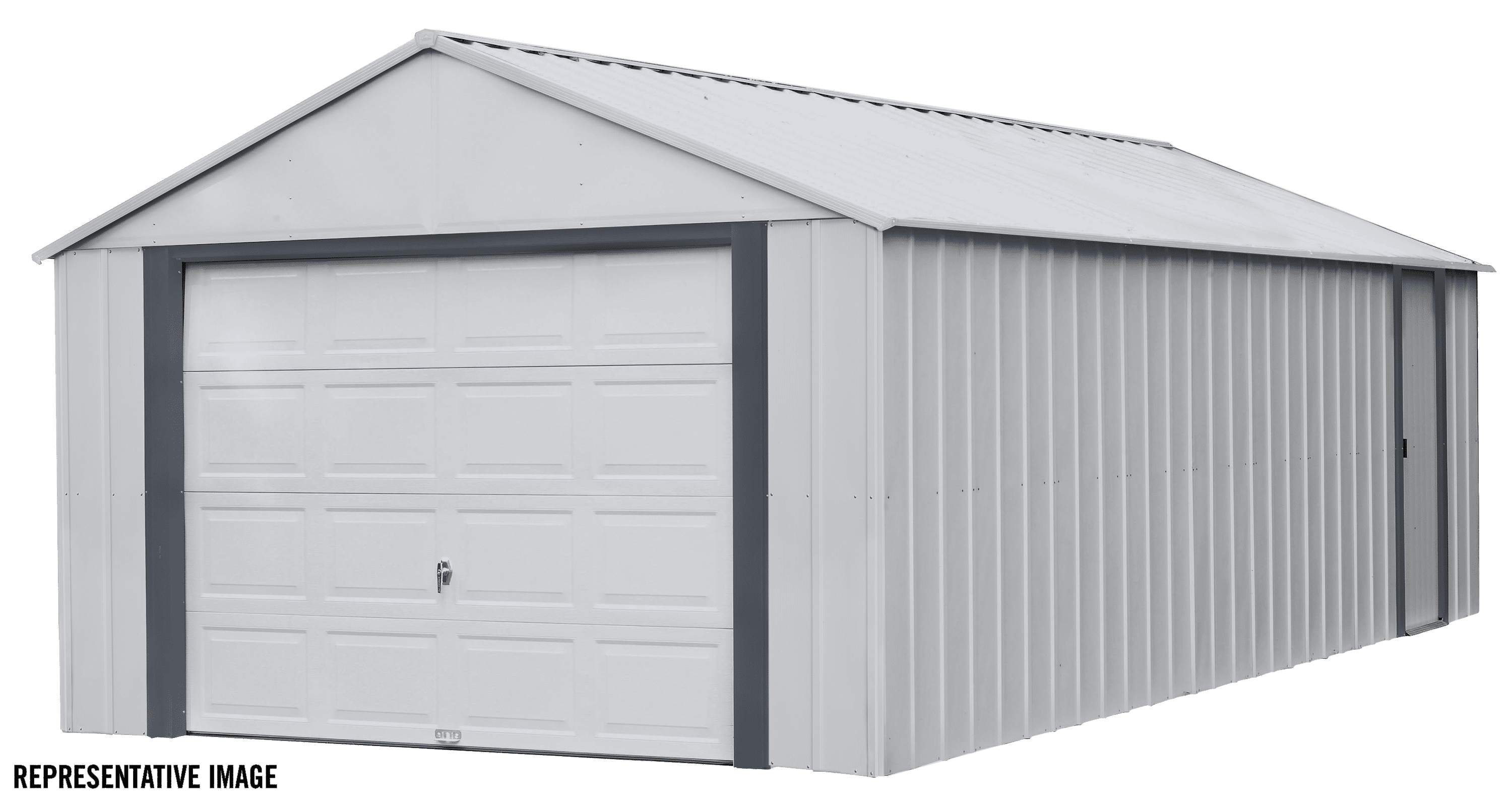 Arrow Murryhill 14 X 21 Garage, Steel Storage Building,  Prefab Storage Shed