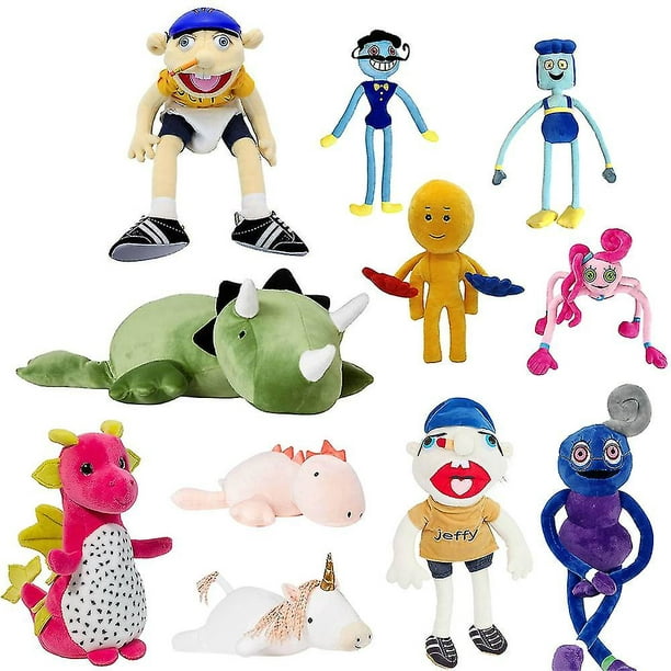Jeffy Puppet Soft Plush Toy Hand Puppet,Jeffy Plush Toy Cosplay,Jeffy Hat  Hand Puppet Game