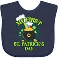 thumbnail image 3 of Inktastic My First St. Patrick's Day Boys or Girls Baby Bib, 3 of 4