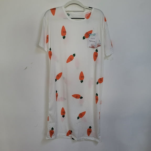 AWJJVXY Nightshirts – Soft Sleepwear Tops, Short Sleeve Loose-Fit Nightgowns for Comfortable Sleep and Home Lounge