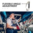thumbnail image 2 of KAKOWELY Grease Fittings Universal Yellow Grease Gun 45 Steel Multi Color High Pressure Grease Pump 1Set, 2 of 7
