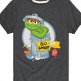 thumbnail image 3 of Sesame Street - Oscar Go Away - Toddler and Youth Short Sleeve Graphic T-Shirt, 3 of 5