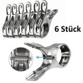 thumbnail image 1 of 6x beach towel clips clothespins laundry bath towel clips towel clamps, 1 of 5