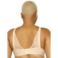thumbnail image 6 of Paramour by Felina | Peridot Lace-Back Demi T-Shirt Bra (Sugar Baby, 38DD), 6 of 6