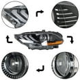thumbnail image 2 of Fit for 18-20 Mustang Headlight Housing Assembly LH Headlamp Front Driver Side, 2 of 6