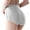 Light Gray, variant on Women's Front And Back Leak Proof Menstrual Sanitary Pants Pure Crotch High Waist Pants Plus Size Underwear