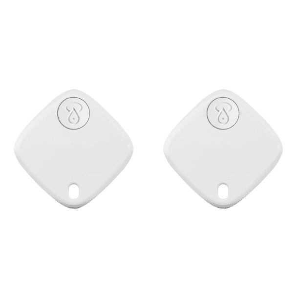 Rastreador GPS Buscador Artículos Perdidos Compatible Con Dientes Trabaja Find My() Azul Blanco