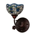 thumbnail image 4 of Meyda 225837 8 in. Wide Roseborder Wall Sconce, 4 of 5