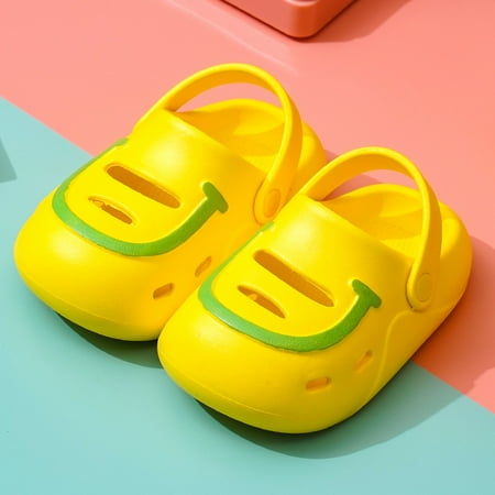 

eva Slippers Shit Feeling Children‘s Cartoon 2023 Summer Soft Bottom Cute Outer Wear Home Dual-Use Children‘s Baotou