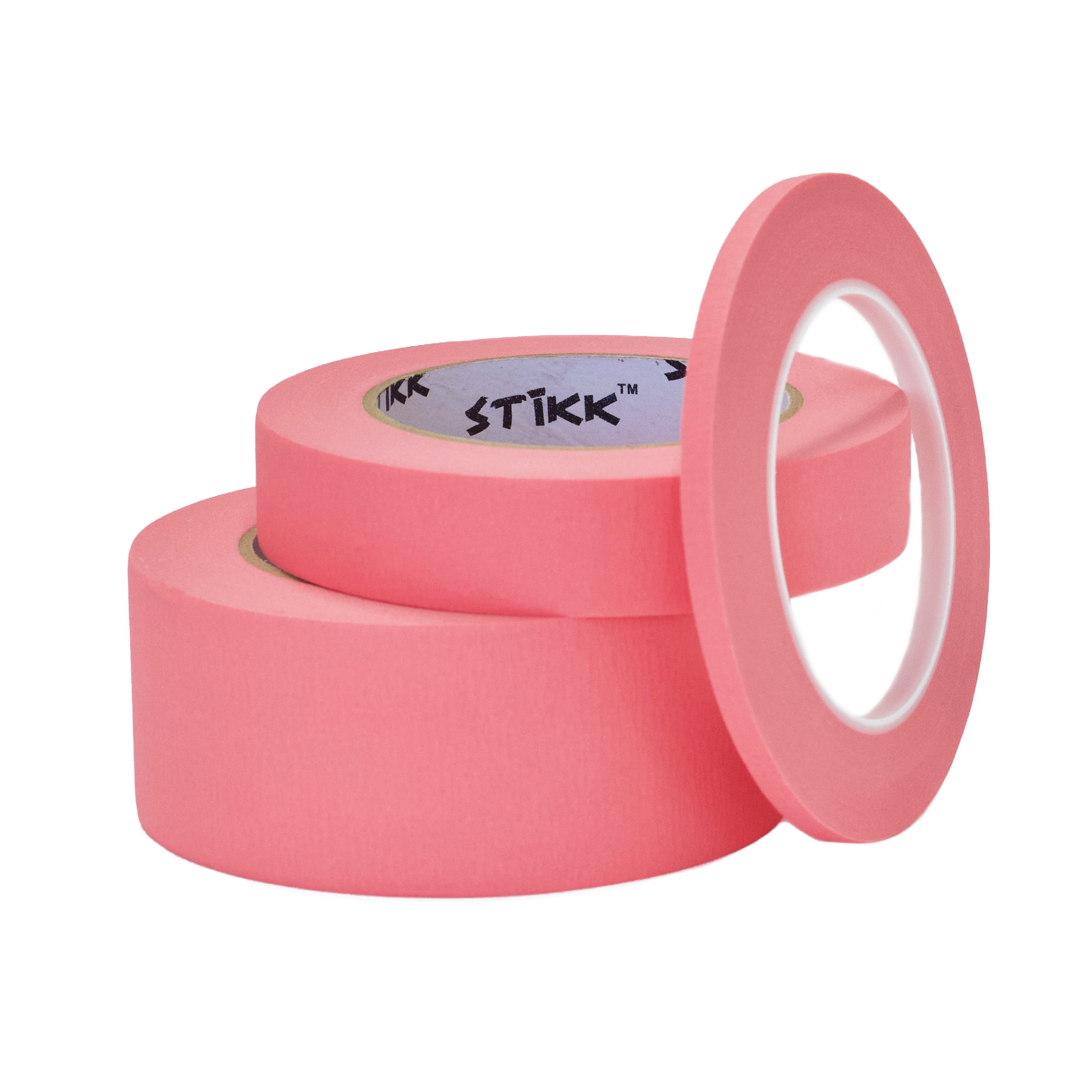 RHINO 3 Rolls Pink Masking Tape 55M<180YD>