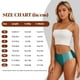 thumbnail image 4 of Fotbe Teal Color Calzones Estampados para Mujer – Ropa Interior de Algodón, Cómoda, Suave y Elástica-X-Large, 4 of 6