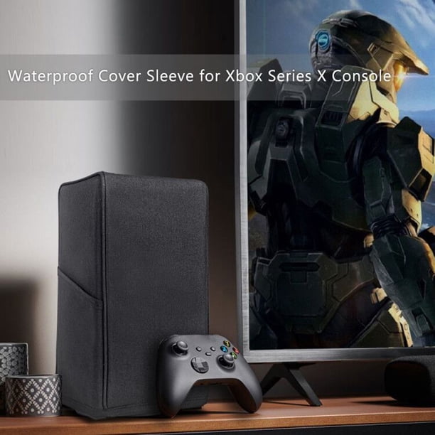Funda A Prueba De Polvo Para La Funda Protectora De La Funda De La Consola De Juegos Xbox Series X (Negro)