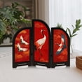 thumbnail image 1 of Acrylic Folding Screen Desktop Ornament Elegant Decorative Partition For Home, 1 of 6