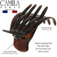 thumbnail image 3 of Camila Paris MP422 French Hair Clip for Women, Hair Side Clips, 2.5 Inch Girls Hair Claw Clips Jaw Fashion Durable Styling Hair Accessories for Women, Strong Hold No Slip Grip, Made in France, 3 of 30