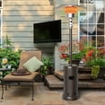 thumbnail image 1 of Costway 50000 BTU Propane Patio Heater Standing LP Gas Steel with Wheels Bronze, 1 of 10