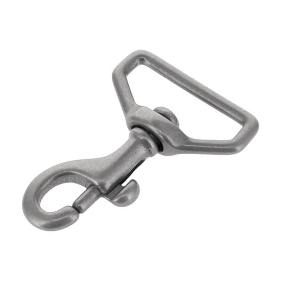59 1" Nickel Matte, Swivel Bolt Snap, Solid Brass-LL