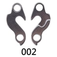 thumbnail image 1 of Soidarity Engranaje de ciclismo, gancho trasero, patilla de cambio trasera de aleación para bicicleta de montaña y carretera, marco de montaña para Ciclismo No.2 Soidarity OD009594-02, 1 of 1