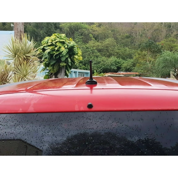 4" inch Short Black Aluminum Antenna Mast Rod AM/FM for KIA SOUL 2010-2019 New