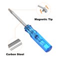 thumbnail image 4 of Unique Bargains 4Pcs Mini Torx Screwdriver T6 Magnetic Star Head 45mm Length for Repair, Blue, 4 of 6