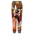 thumbnail image 4 of Looney Tunes Taz-Mania Men's Athletic Joggers Stretch Sweatpants Running Workout Gym Track Golf Pants for Men, 4 of 7