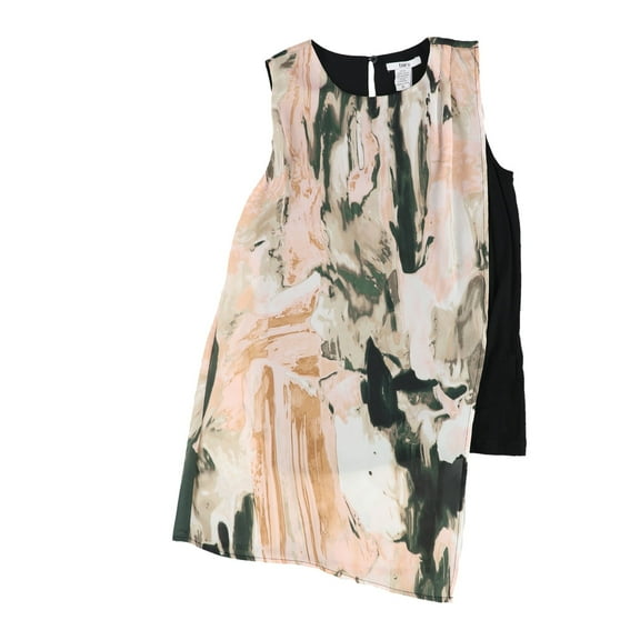 Bar Iii Womens Watercolor Tank Top