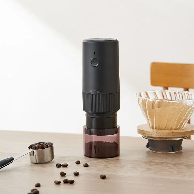 Black Electric Coffee Grinder