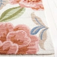 thumbnail image 3 of SAFAVIEH Chelsea Caryn Floral Runner Rug, Ivory/Pink, 2'3" x 8', 3 of 7
