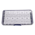 thumbnail image 1 of CHUANK 100pcs Fuses Collection 5x20mm Glass Fuses Assortment 0.2A-20A for Home Repairs, 1 of 7
