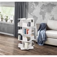 thumbnail image 1 of Kings Furniture BK006-WH Revolving Tall Bookcase, White, 1 of 1