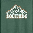 thumbnail image 3 of Instant Message - Solitude Mountains - Women's Lightweight French Terry Long Sleeve Shirt, 3 of 6