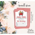 thumbnail image 5 of Darling Souvenir White Birthday Invitation Card Printable Fill or Write In Blank Invites Party Supplies Pack Of 28 5 x 7 Inches, 5 of 5
