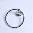 thumbnail image 3 of Basics Modern Towel Ring, Chrome, 3 of 4