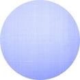 thumbnail image 1 of Ahgly Company Machine Washable Indoor Round Solid Blue Modern Area Rugs, 8' Round, 1 of 4