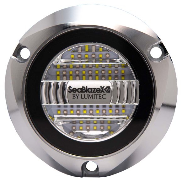 Lámpara subacuática Lumitec SeaBlazeX2 Dual Color Blanco Azul