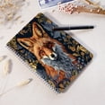 thumbnail image 4 of Spiral Notebook,College Ruled Journal,8.26" x 5.71" 50 Sheets/100 Pages,2 Pack - Red Fox Surrounded By Golden Yellow Floral, 4 of 7