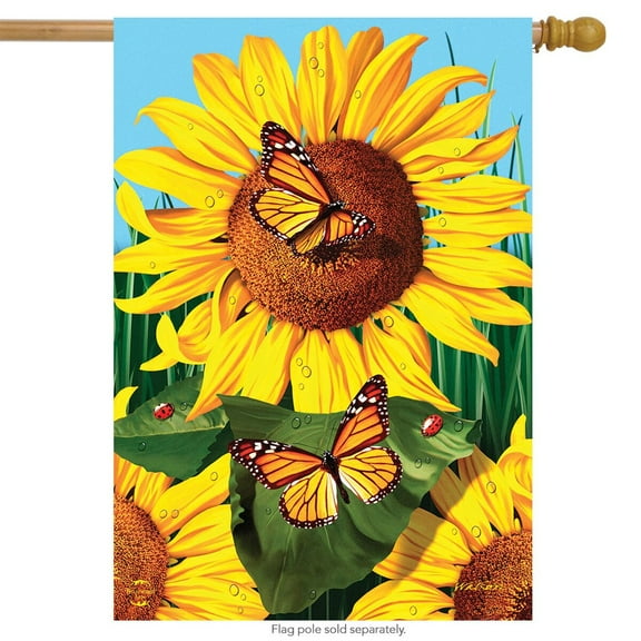 Briarwood Lane Sunflower Field Summer House Flag