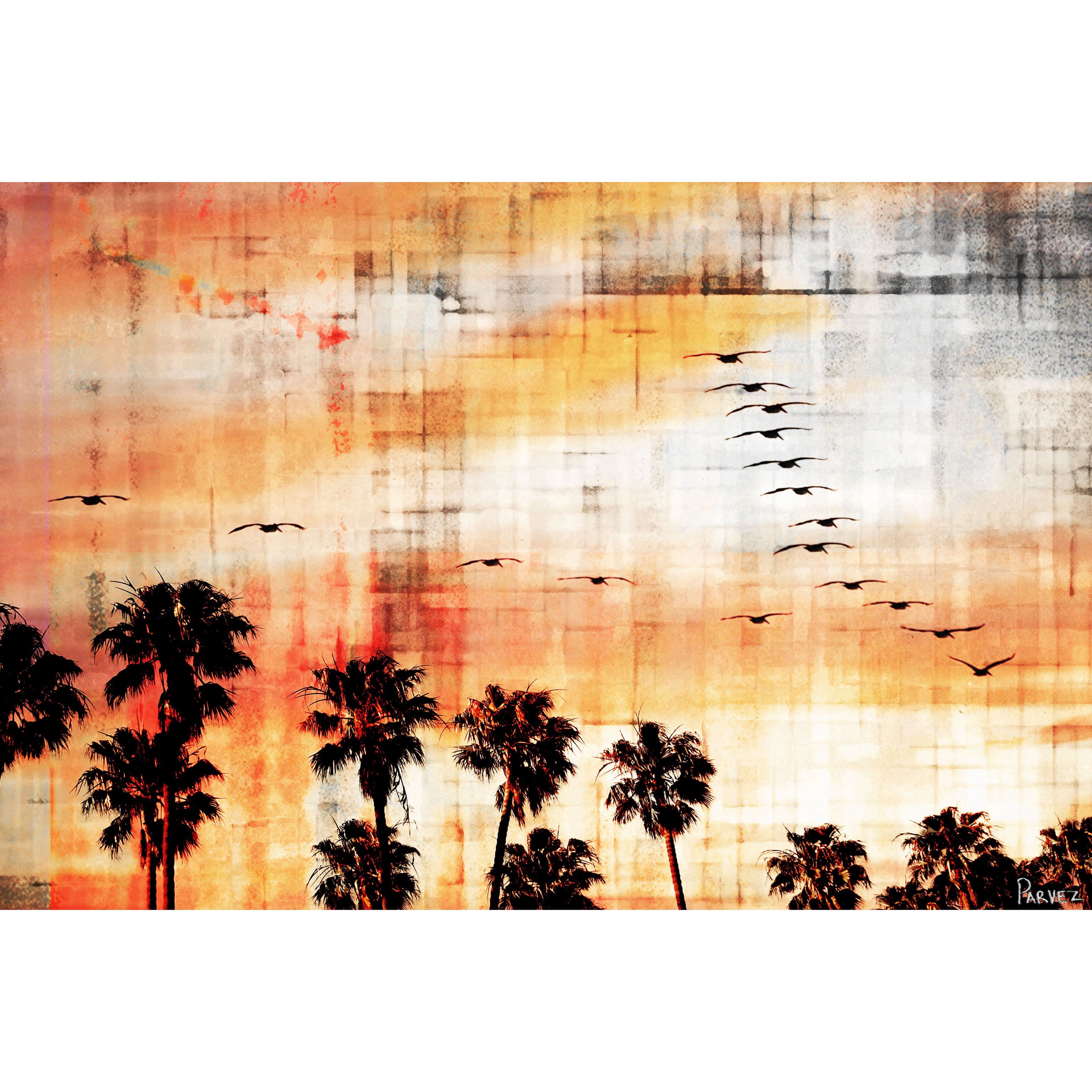 Parvez Taj  'Ocean Trails' Canvas Art 45 x 30