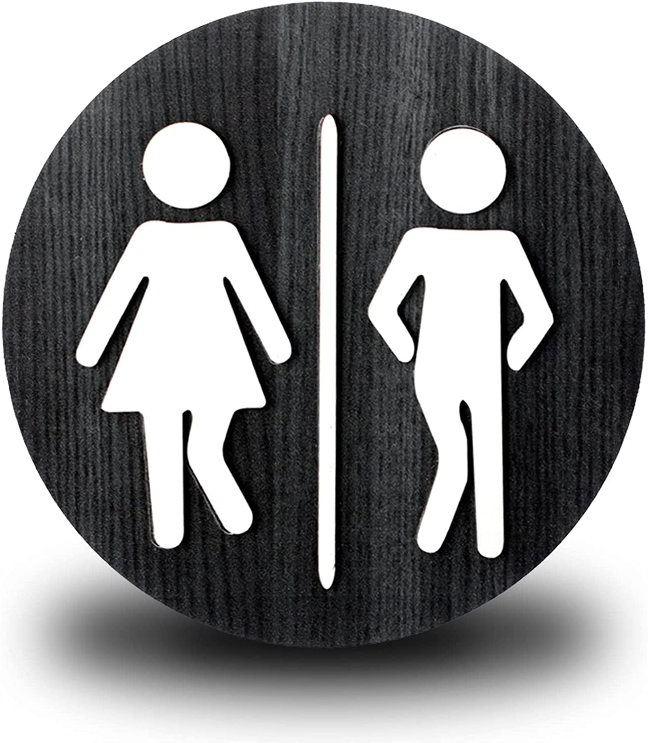 Toilet Door Entrance Sign 3D Funny Personality Men Women Bathroom Wall Stickers