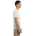 thumbnail image 5 of Gildan Men's DryBlend T-Shirt, Short Sleeve Crew Neck Classic Fit Comfort Tee, White, S, 5 of 6