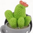 thumbnail image 6 of 4pcs Cactus Succulent Car Air Vent Clips Perfume Holder Car Charm Resin Hook Air Outlet Plant Decoration, 6 of 6