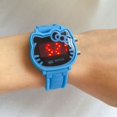 thumbnail image 4 of Reloj electrónico LED con dibujos de gatos, multifuncional, para estudiantes, bonito reloj para niños, regalo, 4 of 6