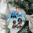 thumbnail image 3 of Best German Shorthaired Pointer Dad Ever Happy Father's Day Ceramic Round Ornament GSP Lover Dog Gift Home Tree Decor - 02006, 3 of 5