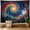 C, variant on HUANGLE Large Tapestry, Indigo Galaxy Mural Background Tapestry For Bedroom, High-Quality Polyester Wall Tapestry For Living Room And Dorm, 60x40Inch