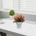 thumbnail image 4 of NUOLUX Planta Artificial De Margarita En Maceta Rosa Para De, 4 of 6
