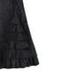 thumbnail image 5 of Falda larga vintage con cola de pez para mujer - Diseño retro ajustado con volantes, material de poliéster, talla única S, 5 of 5