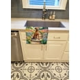 thumbnail image 2 of Rhodesian Ridgeback Spring Path Kitchen Towel, 2 of 5