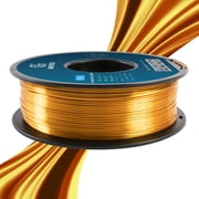 GEEETECH 3D Printer PLA Filament, Shiny Silk Gold Toughness Enhanced Filament with 1.75mm Dimensional Accuracy +/-0.03mm, 1080 Feet per Roll, Vacuum Packaging, for Most 3D FDM Printer