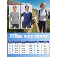 thumbnail image 2 of Roxilon 4 Pack Woman's Long Sleeve Athletic Sun Shirts Underscrub Workout UPF 50+ Undershirt for Gym Running Tops, 2 of 7