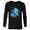 Black, variant on Avengers: Endgame Logo Blurred Ink - Long Sleeve T-Shirt for Men - Customized-Black
