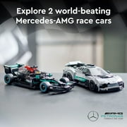 LEGO Speed Champions Mercedes-AMG F1 W12 E, Performance & Project One Toy Car Set, Mercedes Model Car Building Kit, Collectible Race Car Toy, Great Car Gift for Kids and Teens, 76909